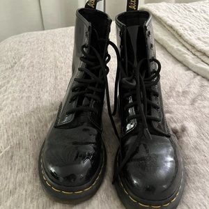Patten Leather Doc Martens
